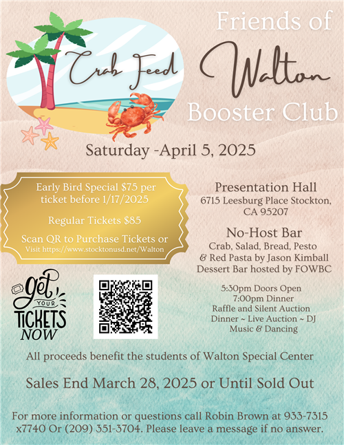 crab feed flyer